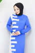 Knitwear Dress MSV21206 Blue - Thumbnail