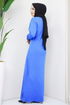 Knitwear Dress MSV21206 Blue - Thumbnail