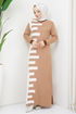 Knitwear Dress MSV21206 Mink - Thumbnail