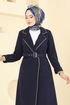 Kruvaze Yaka Dabıl Takım 2708SL432-MS Laci - Thumbnail
