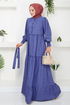 La Jupe Froufrous Linge Robe Numéro de pièce 4719ZNK903-M Violet - Thumbnail