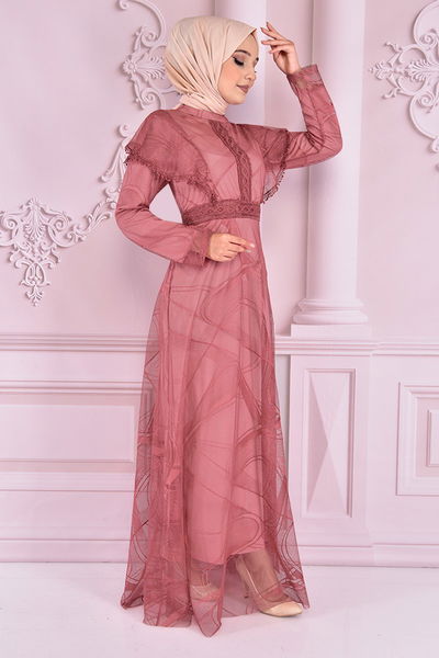 NEV - Lace Dress Rose Kurusu NEV14907