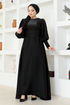 Lacé Robe FIN5583 Noir - Thumbnail