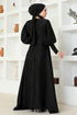 Lacé Robe FIN5583 Noir - Thumbnail