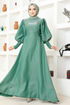 Lacé Robe FIN5583 Vert - Thumbnail