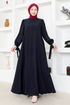 Lacé Robe LM2696 Bleu marine - Thumbnail