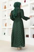 Lacy Evening dress ASM2681 Emerald - Thumbnail