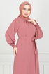Le Titre Caoutchouté Aérobie Robe 401ART1044-L Rosier Kourous - Thumbnail