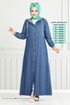 Le Titre Caoutchouté Jeans Ferace 321MSS941-L Jeans - Thumbnail