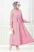 Le Titre Caoutchouté Téricotone Robe 333MSS941-L Rosier Kourous - Thumbnail