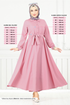 Le Titre Caoutchouté Téricotone Robe 333MSS941-L Rosier Kourous - Thumbnail