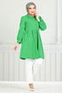 Le Titre Lacé Tunique 401ÉVO1065-M Benetton Vert - Thumbnail