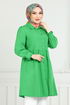 Le Titre Lacé Tunique 401ÉVO1065-M Benetton Vert - Thumbnail