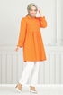 Le Titre Lacé Tunique 401ÉVO1065-M Ouvert Orange - Thumbnail