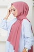 Medina Silk Shawl NYA054-001 Dark Rose Kurusu - Thumbnail