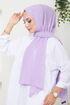 Medina Silk Shawl NYA054-001 Lilac - Thumbnail