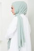 Medina Silk Shawl NYA054-001 Mint - Thumbnail