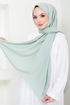 Medina Silk Shawl NYA054-001 Mint - Thumbnail