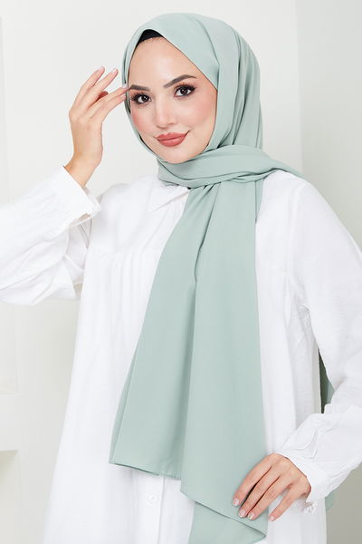 N.Y.A - Medina Silk Shawl NYA054-001 Mint