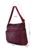 Mit Reißverschluss Tasche Bordeaux TN3856 - Thumbnail