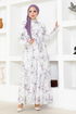 Mousseline Robe BS2020 Lilas - Thumbnail