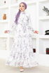 Mousseline Robe BS2020 Lilas - Thumbnail