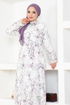 Mousseline Robe BS2020 Lilas - Thumbnail