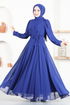 Mousseline Robe de soirée FIN5525 Poires - Thumbnail