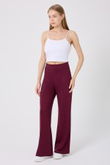 D.R.N. - Nervür Detay Palazzo Eşofman 212DRN1147-MS Bordo