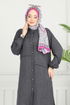 Nervür Detay Sofia Takım 3114HBS856-MS Antrasit - Thumbnail
