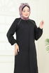 Omzu Taşlı Sofia Tunik 3124HBS856-MS Siyah - Thumbnail