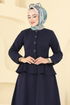 Önden Düğmeli Etekli Takım 2677SL432-MS Laci - Thumbnail