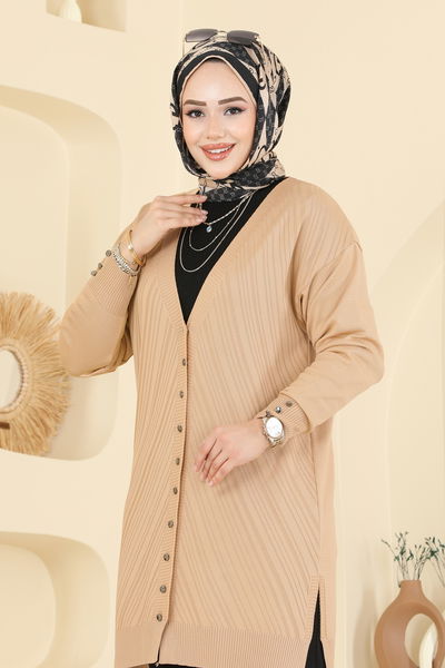 U.Z. - Önden Düğmeli Triko Hırka 6031UZ662-MS Vizyon - 415923