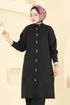Önü Çıtçıtlı Sofia Takım 442DVL817-MS Siyah - Thumbnail