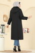 Overcoat 1162OZT1013-MS Black - Thumbnail