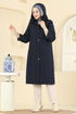 Overcoat 1162OZT1013-MS Navy Blue - Thumbnail