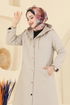 Overcoat 1314-MS-1ORG1169 Stone - Thumbnail
