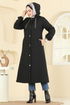 Overcoat 2006DFL152-MS Black - Thumbnail