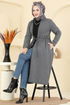 Overcoat 2016FON792-MS Anthracite - Thumbnail