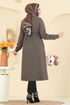 Overcoat 2016FON792-MS Brown - Thumbnail