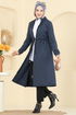 Overcoat 2016FON792-MS Navy Blue - Thumbnail