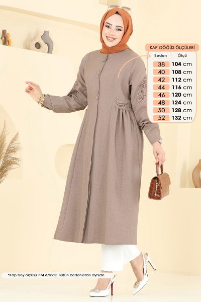 S.L. - كاب بيج غامق 2645SL432-MS