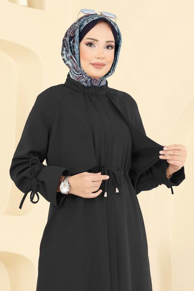 S.L. - Overcoat 2740SL432-MS Black