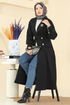 Overcoat 2755SL432-MS Black - Thumbnail