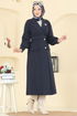 Overcoat 2755SL432-MS Navy Blue - Thumbnail
