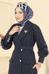 Overcoat 2755SL432-MS Navy Blue - Thumbnail