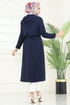Overcoat 3044KTR750-MS Navy Blue - Thumbnail