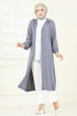 Overcoat 361DVL817-MS Gray - Thumbnail