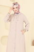 Overcoat 361DVL817-MS Stone - Thumbnail