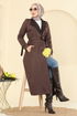 Overcoat 4277AL357-MS Brown - Thumbnail